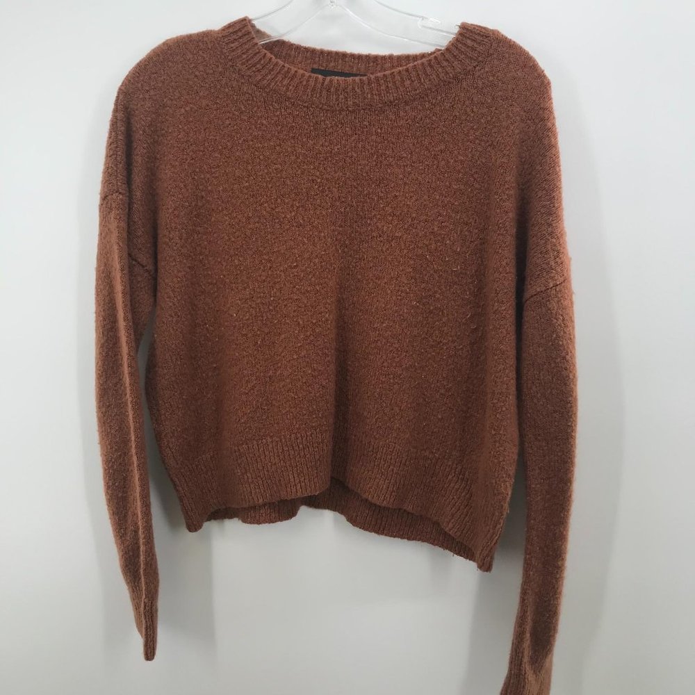 FOREVER 21 LONG SLEEVE‎ BROWN SWEATER